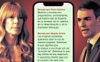 Pedro Sánchez y Begoña Gómez y los whatsapps de apoyo