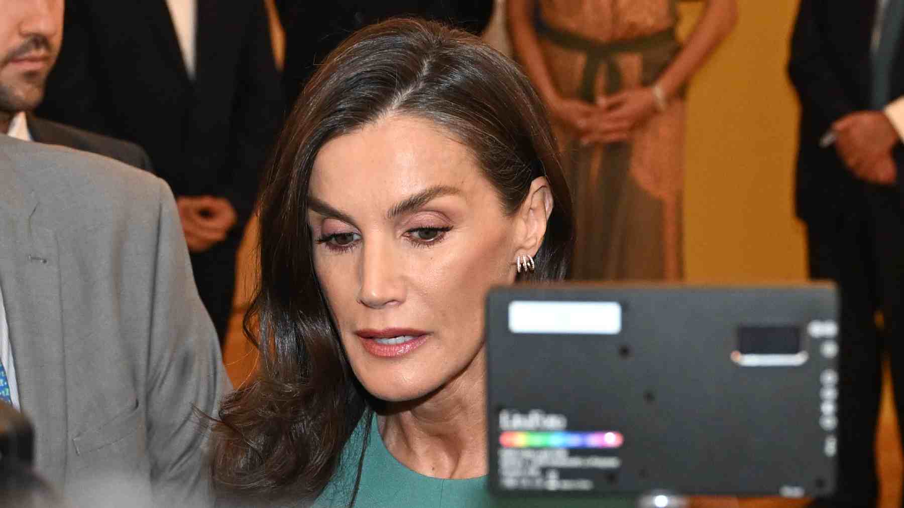 La Reina Letizia en un acto oficial. (Foto: Europa Press)