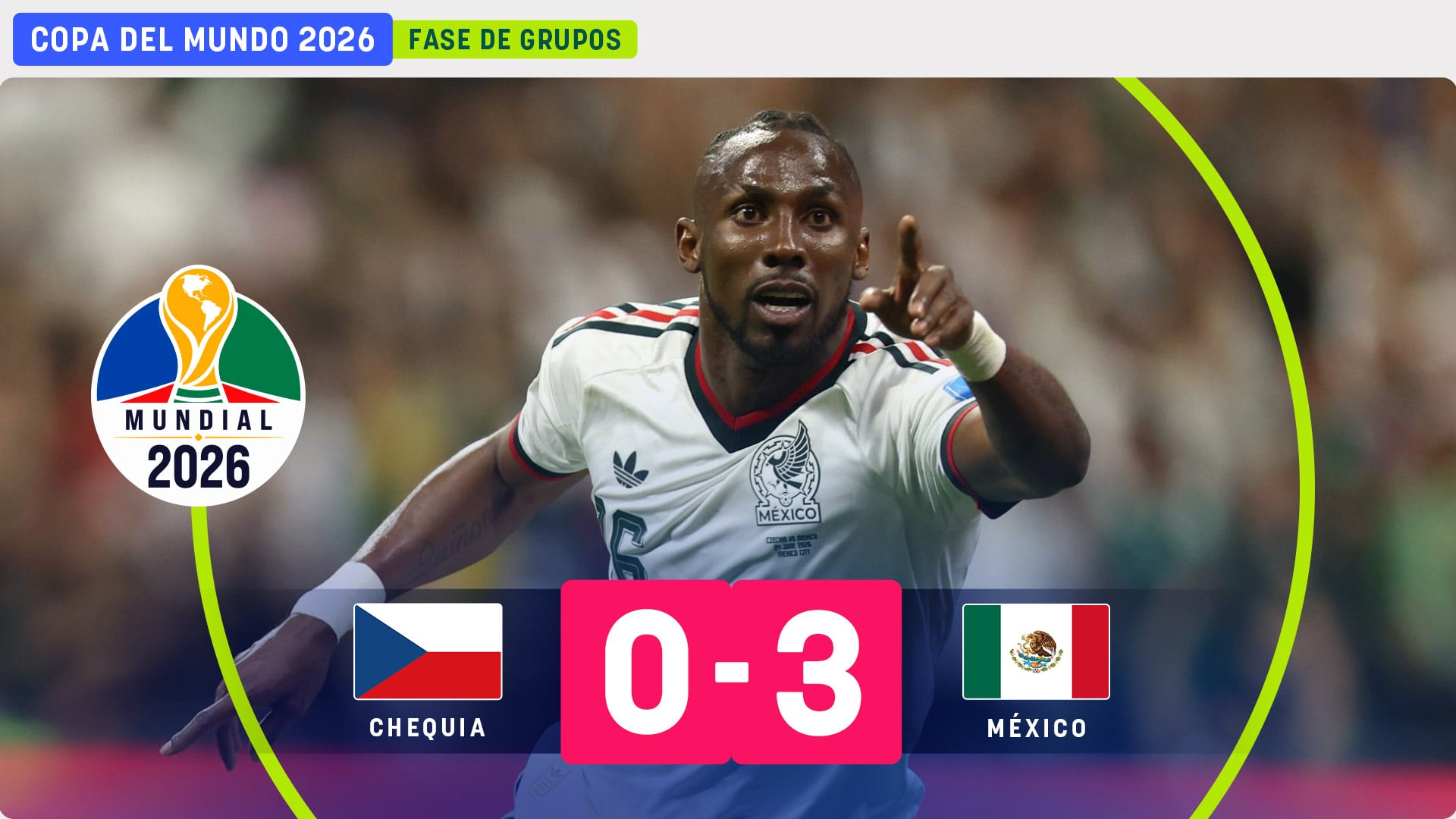 México sueña en grande en su Mundial goleando a la República Checa