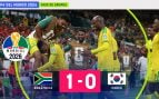 Sudáfrica, Mundial, Corea del Sur
