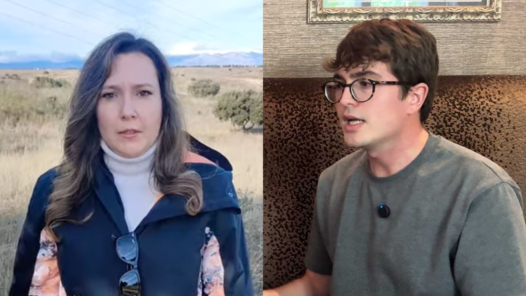 Laura L. Mendizábal y Aritz Durán, de ReActivaPSOE.