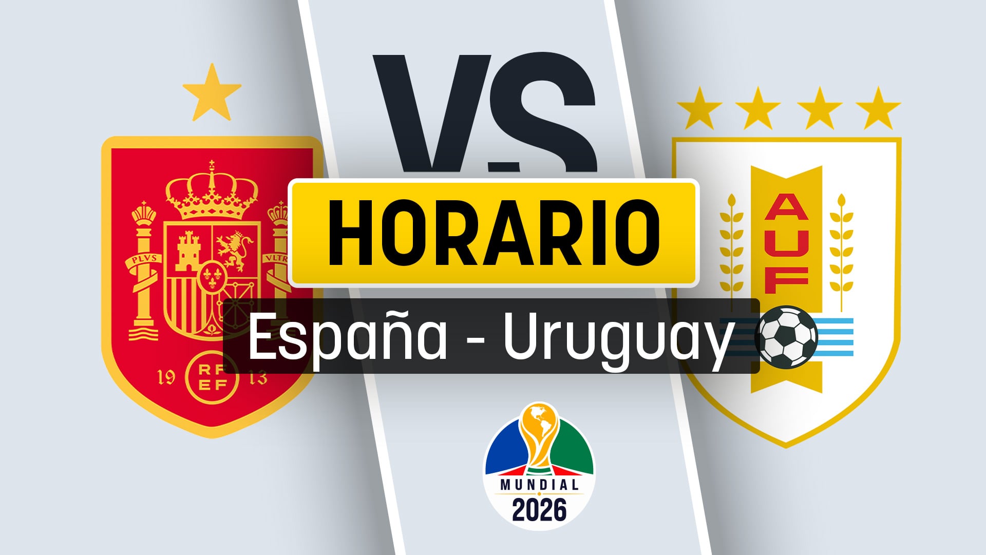 Cuándo es el España - Uruguay: horario y cómo ver a la selección española en directo por televisión gratis en el Mundial 2026