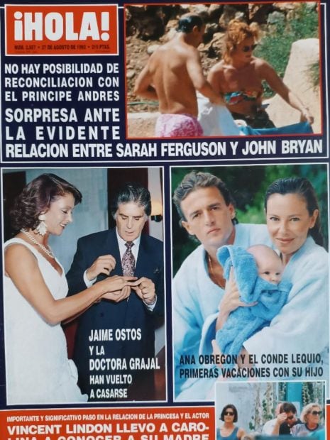 El primer posado de Ana Obreg&oacute;n. (Foto: Redes Sociales)