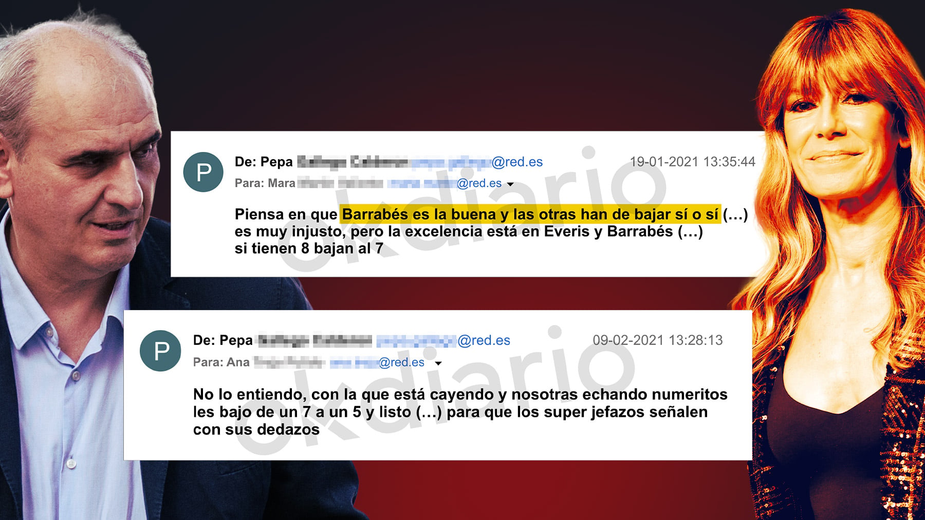 Los mails que prueban que el Gobierno amañó contratos por 8 millones a Barrabés avalados por Begoña: Las otras ofertas han de bajar, sí o sí