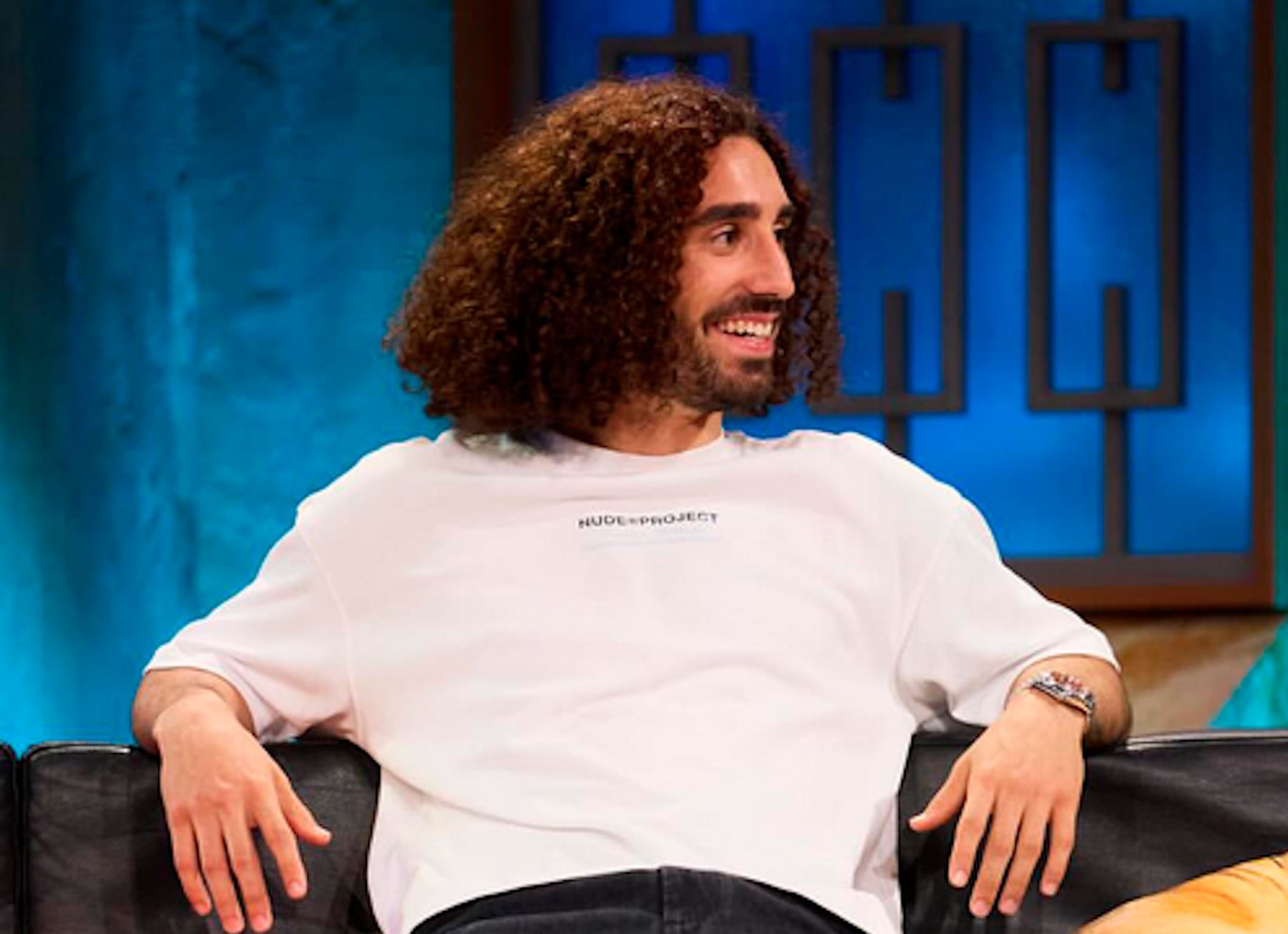 Marc Cucurella en televisión. (Foto: TVE)