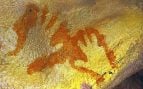 Arte prehistórico en una cueva de Extremadura