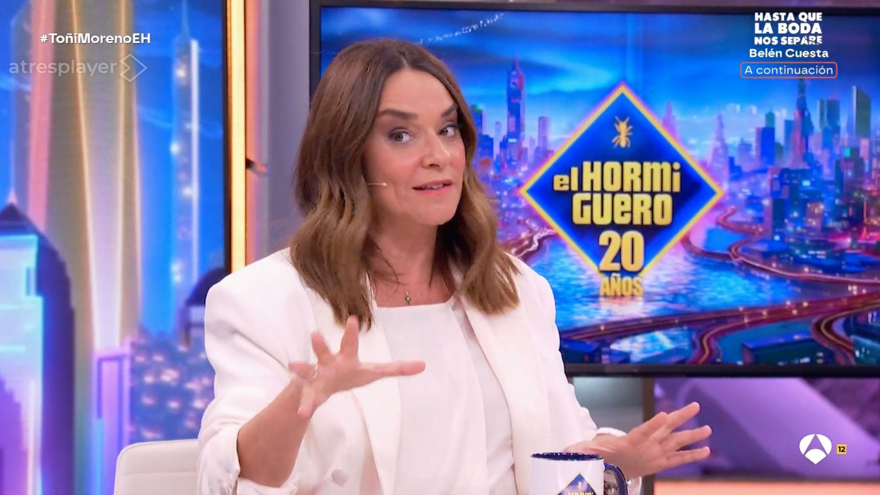 Toñi Moreno en ‘El Hormiguero’. (Antena 3)
