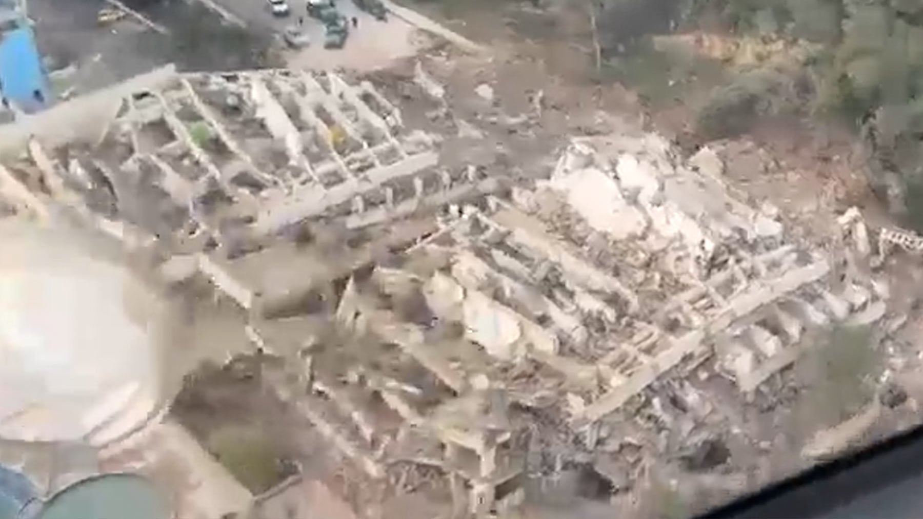 Devastación total: los estragos de los dos terremotos en Venezuela vistos desde el aire