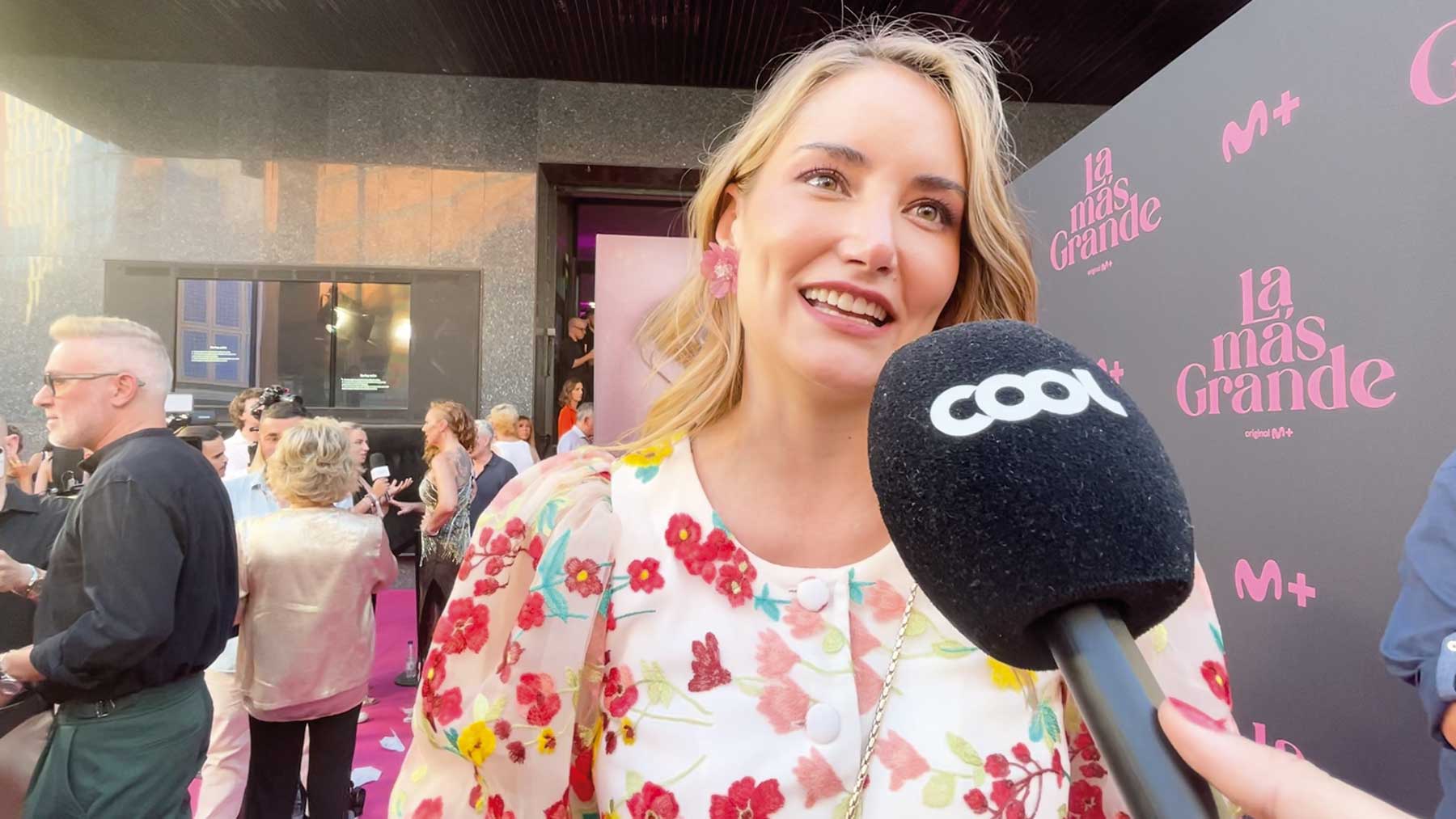Alba Carrillo en la presentación del documental ‘La más grande’. (Foto: COOL)