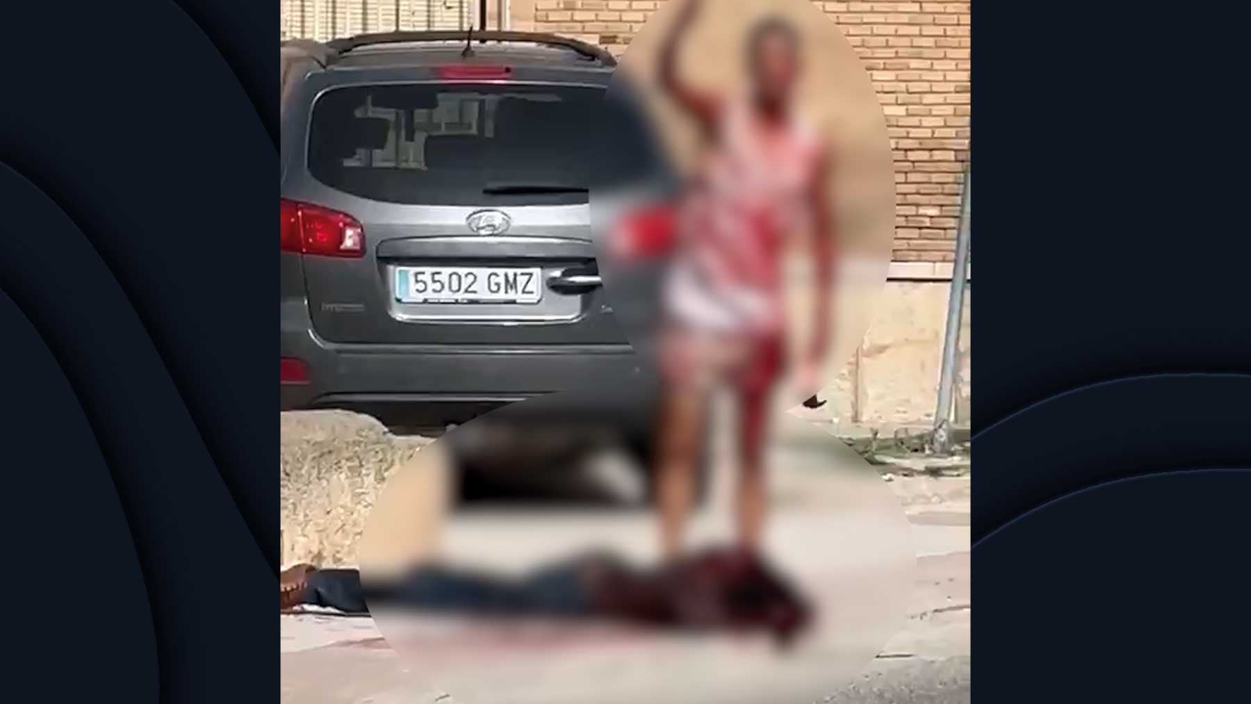 Las imágenes de la barbarie en Torre Pacheco: detenido un argelino por intentar matar a martillazos a dos subsaharianos