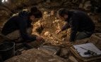 esqueleto, historia, arqueología