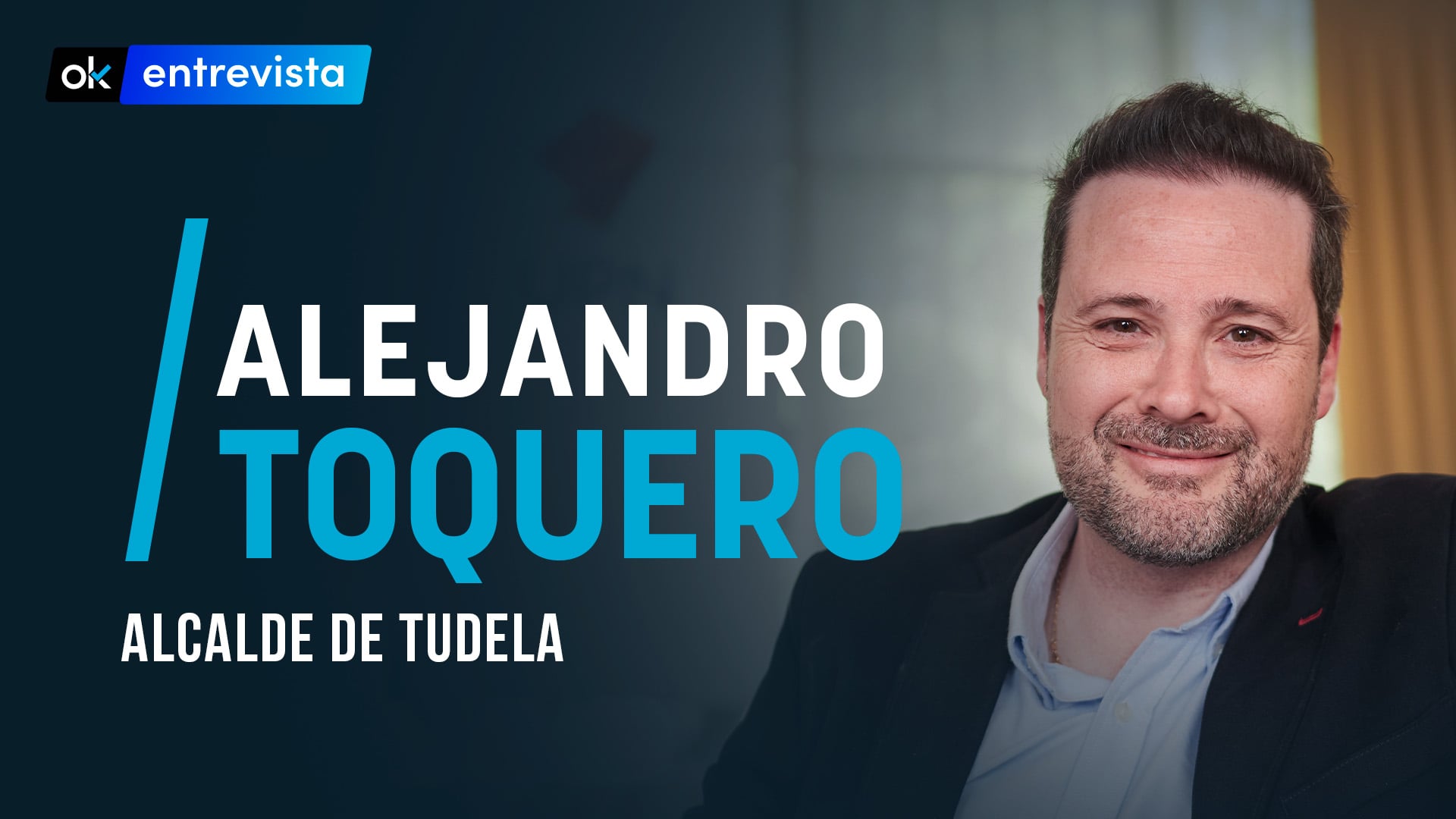 Alejandro Toquero, alcalde de Tudela.