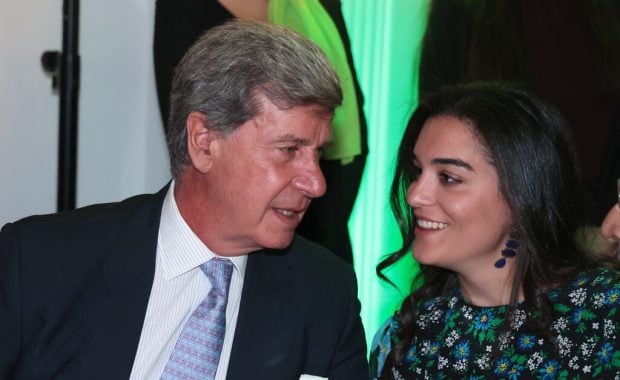 Cayetano Mart&iacute;nez de Irujo y B&aacute;rbara Mirjan