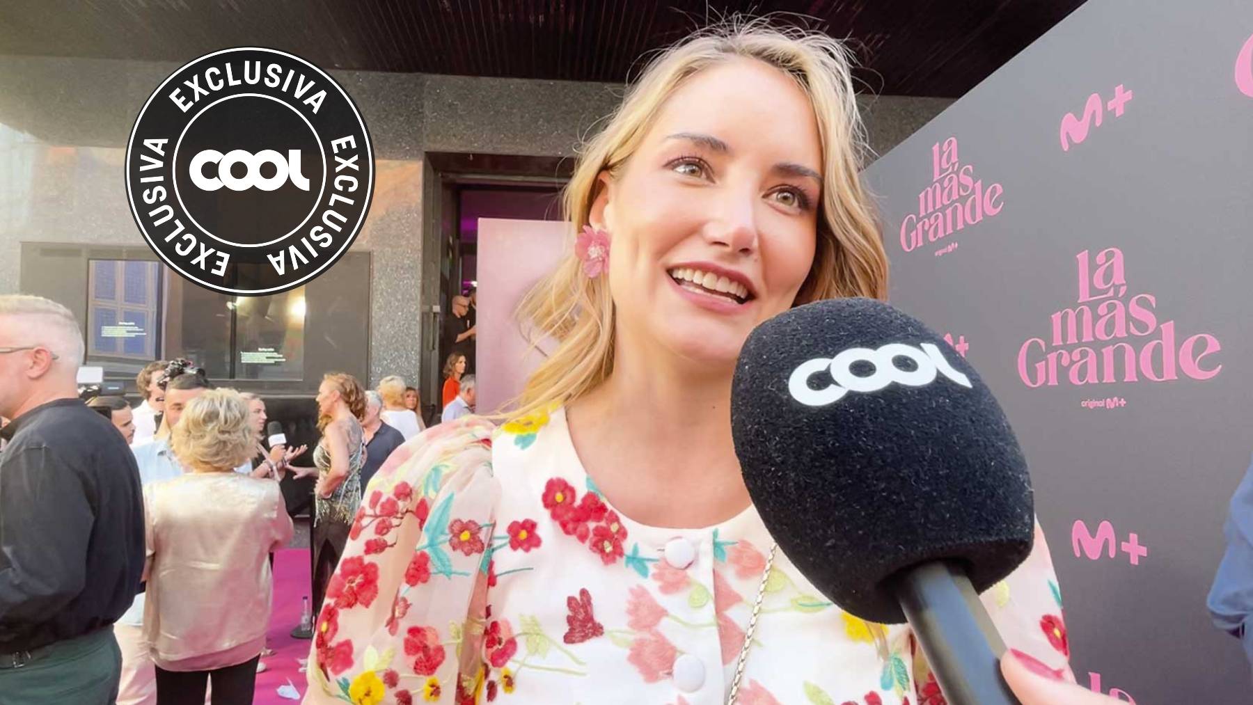 Alba Carrillo en la presentación del documental ‘La más grande’. (Foto: COOL)