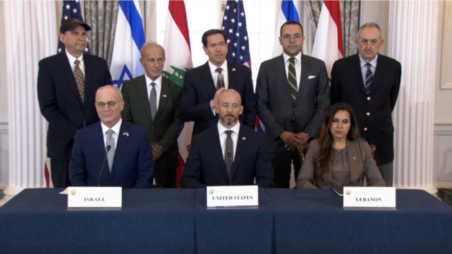 EEUU logra que Israel y Líbano firmen un acuerdo marco que siente las bases para negociar una paz duradera