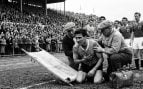 La increíble historia de un jugador de Uruguay que desafió a la muerte (Imagen creada con IA)