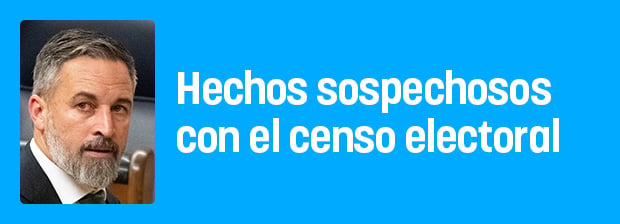 ¡Ojo! Hechos sospechosos con el censo electoral