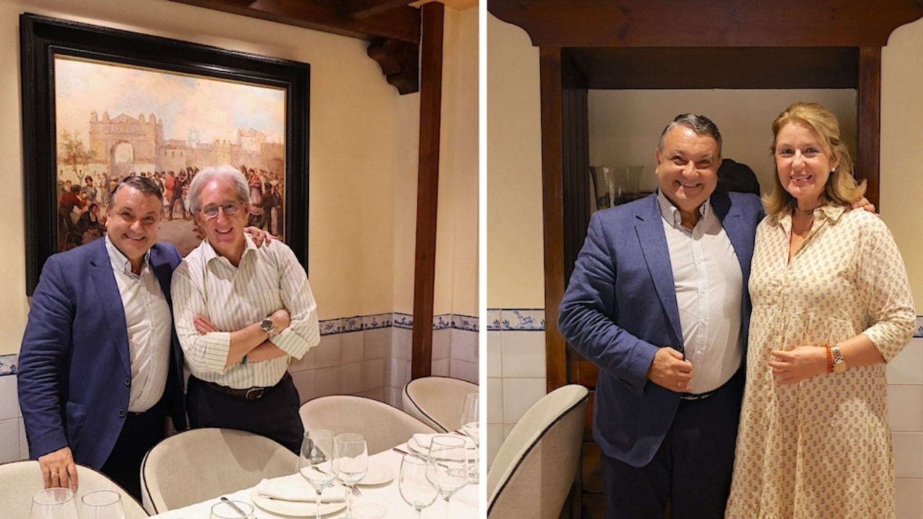 Pedro y Laura con Nacho Sandoval. (Foto: Nacho Sandoval)