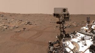 Perseverance rover en Marte. Imagen de la NASA.