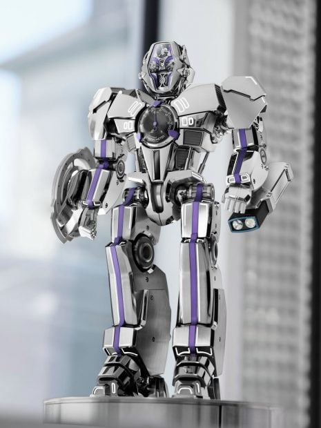 reloj que se convierte en robot