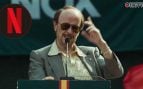 Escena de Torrente presidente junto al logo de Netflix (Montaje Happy FM).