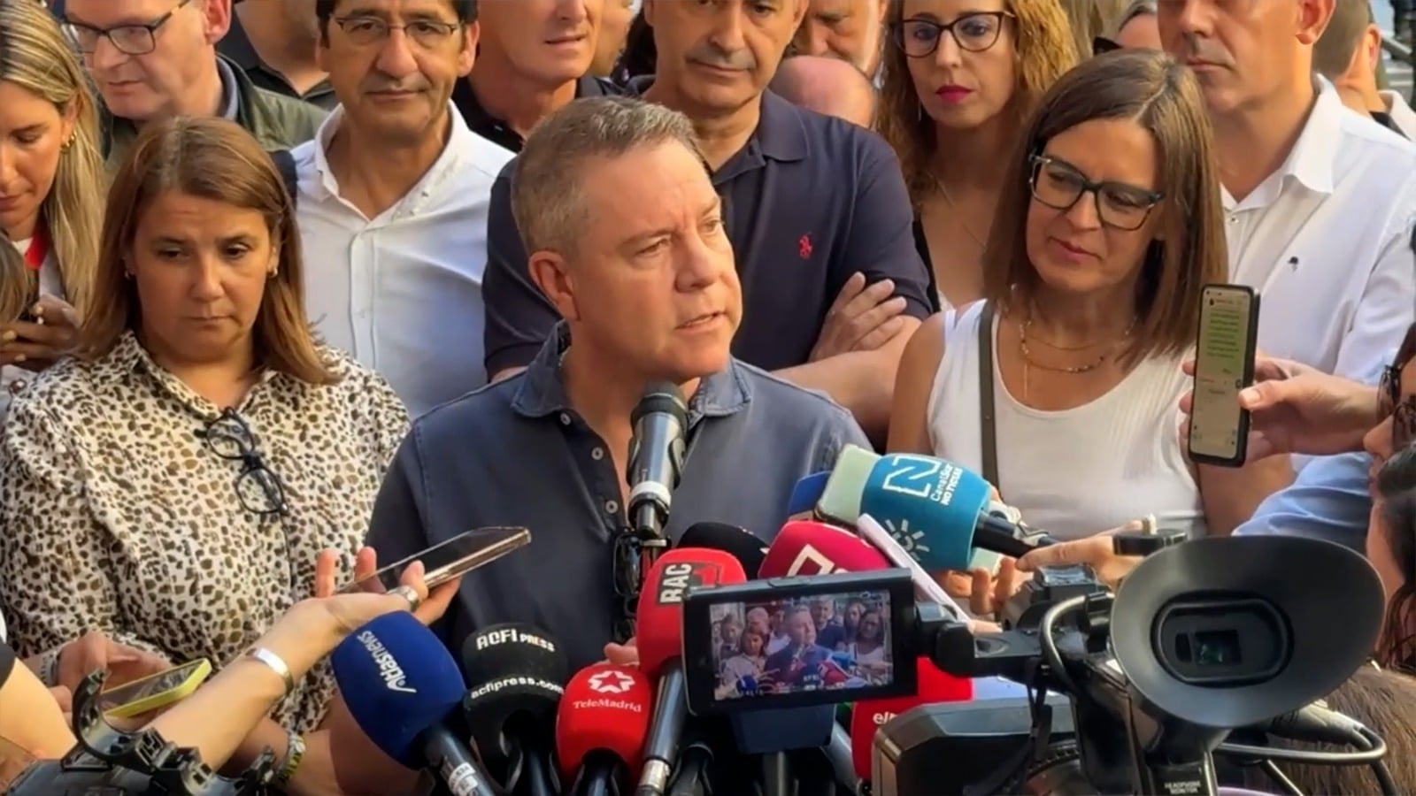 Page carga contra las «tramas sucias y cutres» del PSOE y pide querellarse contra sus responsables