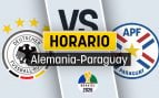 Alemania Paraguay horario