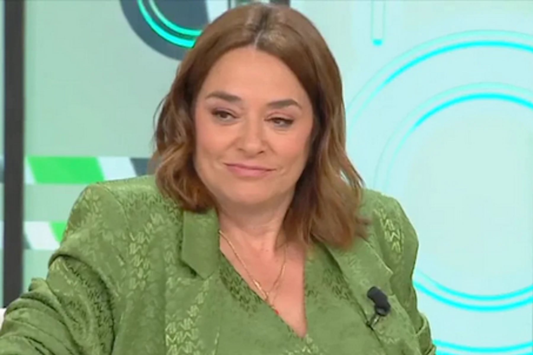 Toñi Moreno en televisión. (Foto: Atresmedia)