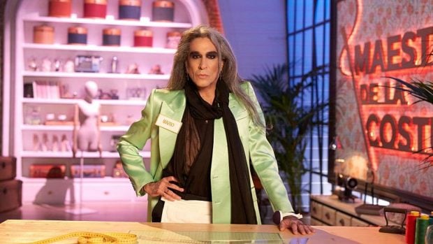 Mario Vaquerizo, concursante de 'Maestros de la Costura Celebrity'. (RTVE)