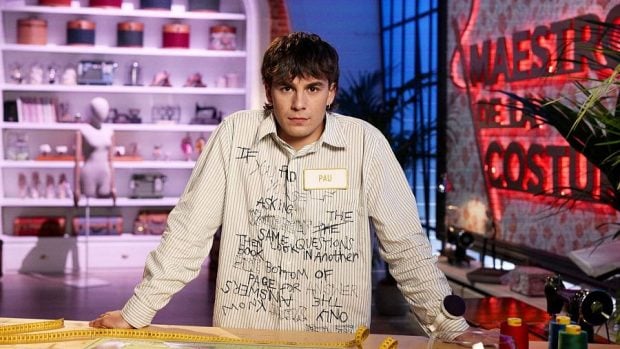 Pau Echaniz, concursante de 'Maestros de la Costura Celebrity'. (RTVE)