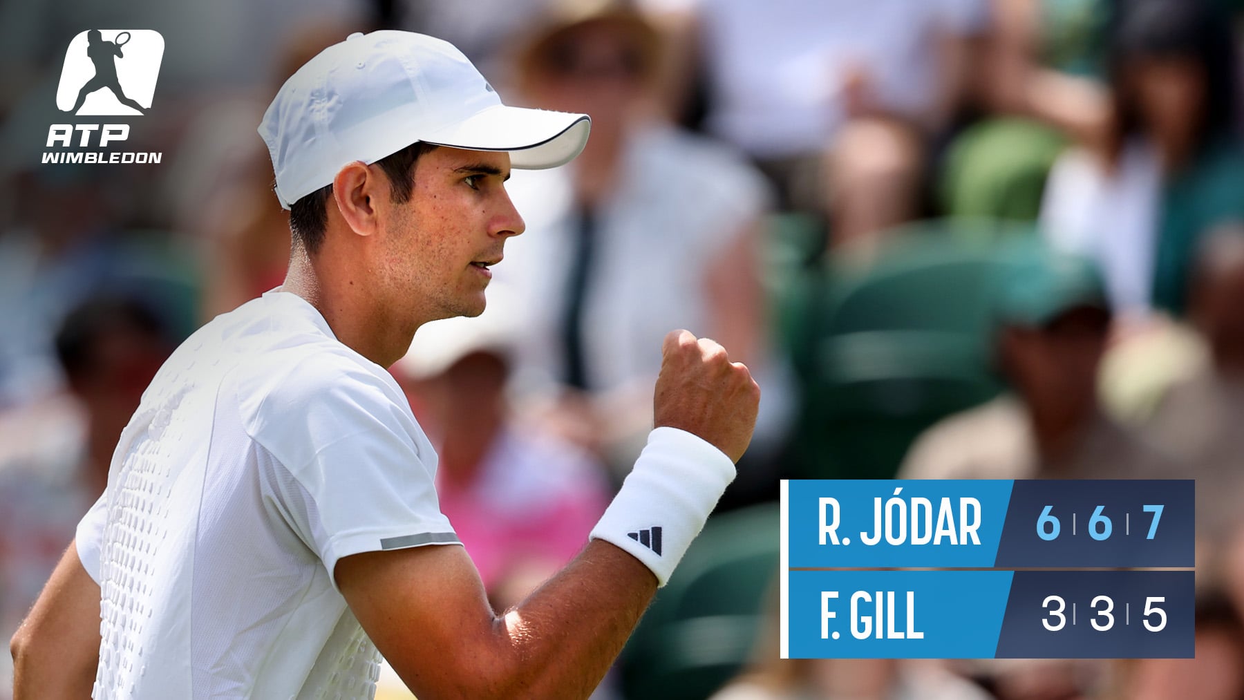 Rafa Jódar disipa las dudas y arrasa en su debut en Wimbledon