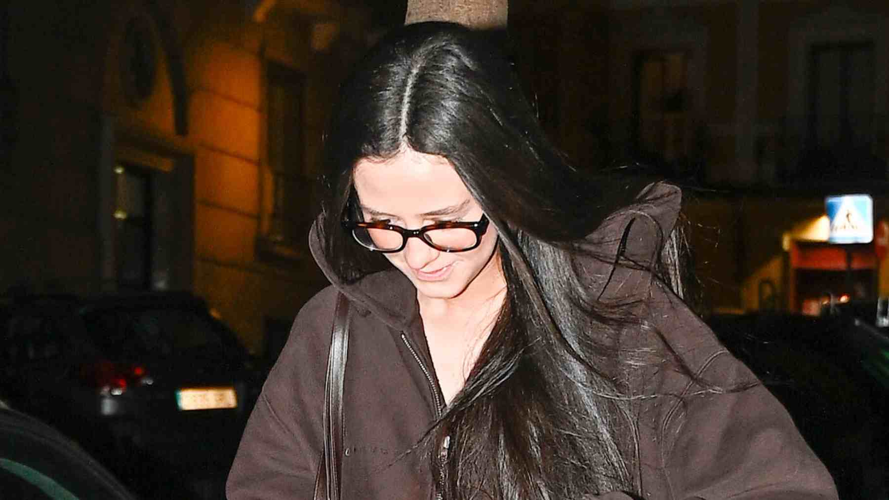Victoria Federica por las calles de Madrid. (Foto: Europa Press)