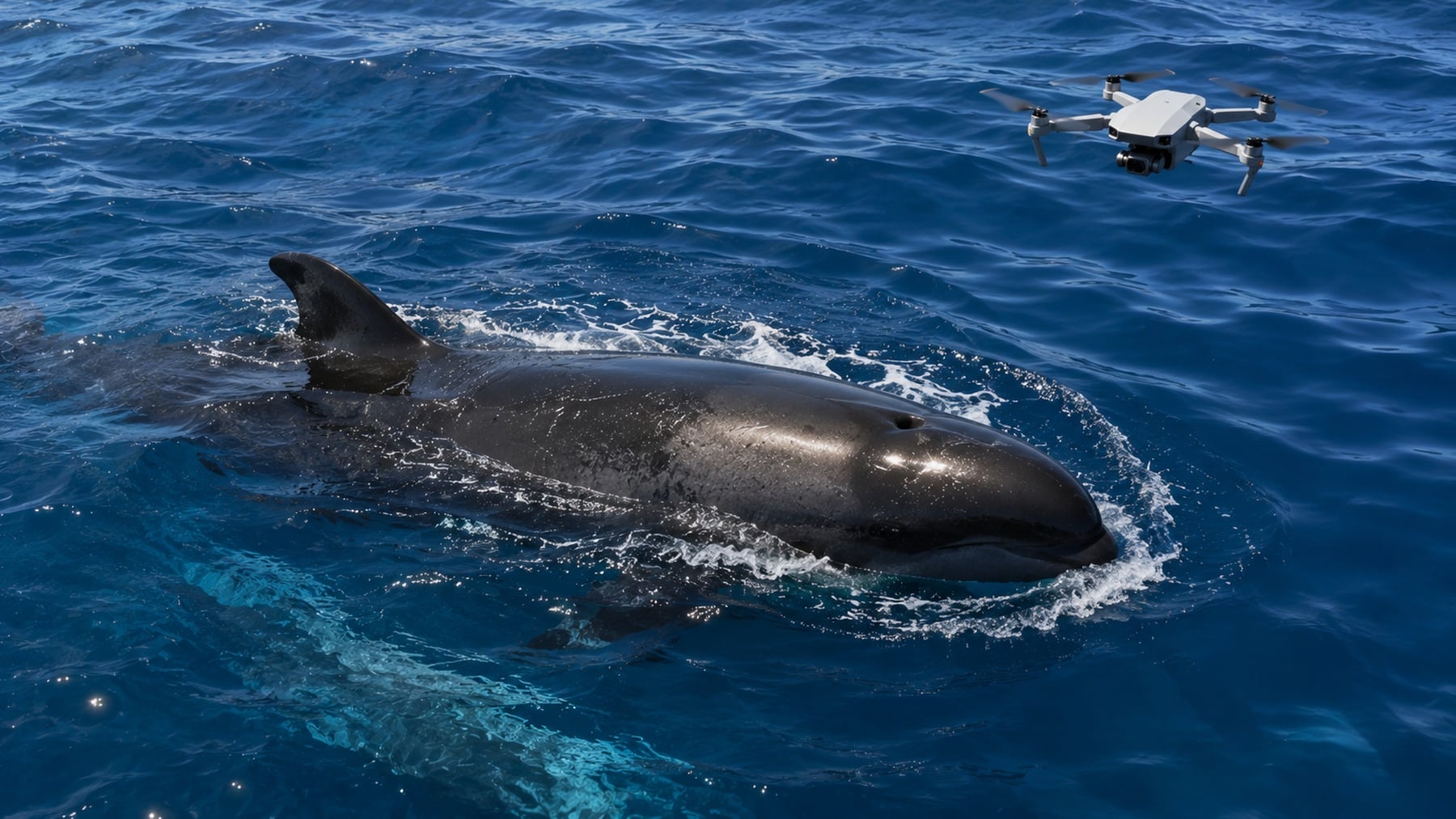 Los zoólogos claman por la ballena más rara de Hawái: quedan 139 ejemplares y los drones confirman que se están quedando sin comida