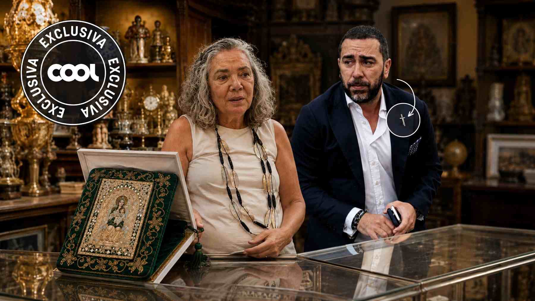 Consuelo Sierra y Víctor de Aldama. (Foto: IA)