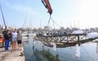 Mallorca completa con éxito la extracción del pecio de Ses Fontanelles, tras un complejo operativo de cuatro meses