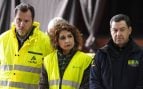 Óscar Puente, María Jesús Montero y Juanma Moreno