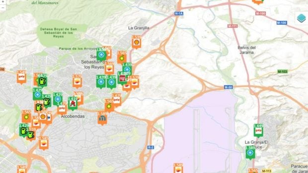 precio gasolina 31 junio Madrid