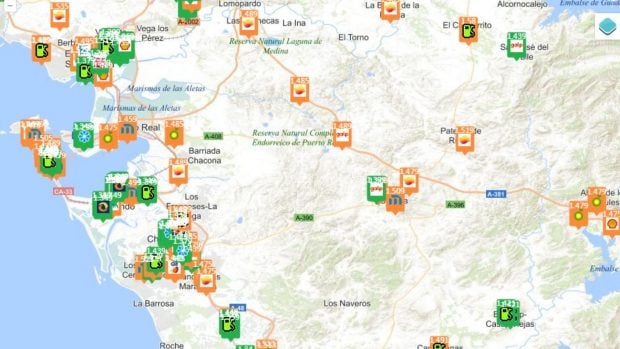 precio gasolina 5 julio Andaluc&iacute;a