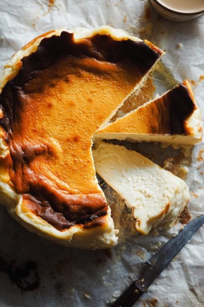 Tarta de queso, La Vi&ntilde;a, tarta