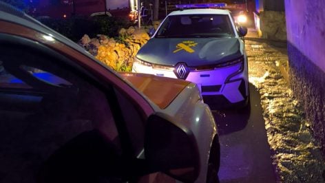 Un vehículo de la Guardia Civil en Baleares.