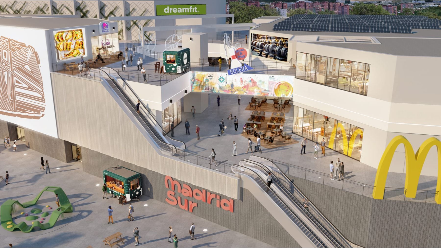 23.676 m² de superficie para cientos de tiendas, supermercados, gimnasios y zona al aire libre: Madrid se prepara para abrir el centro comercial más impresionante