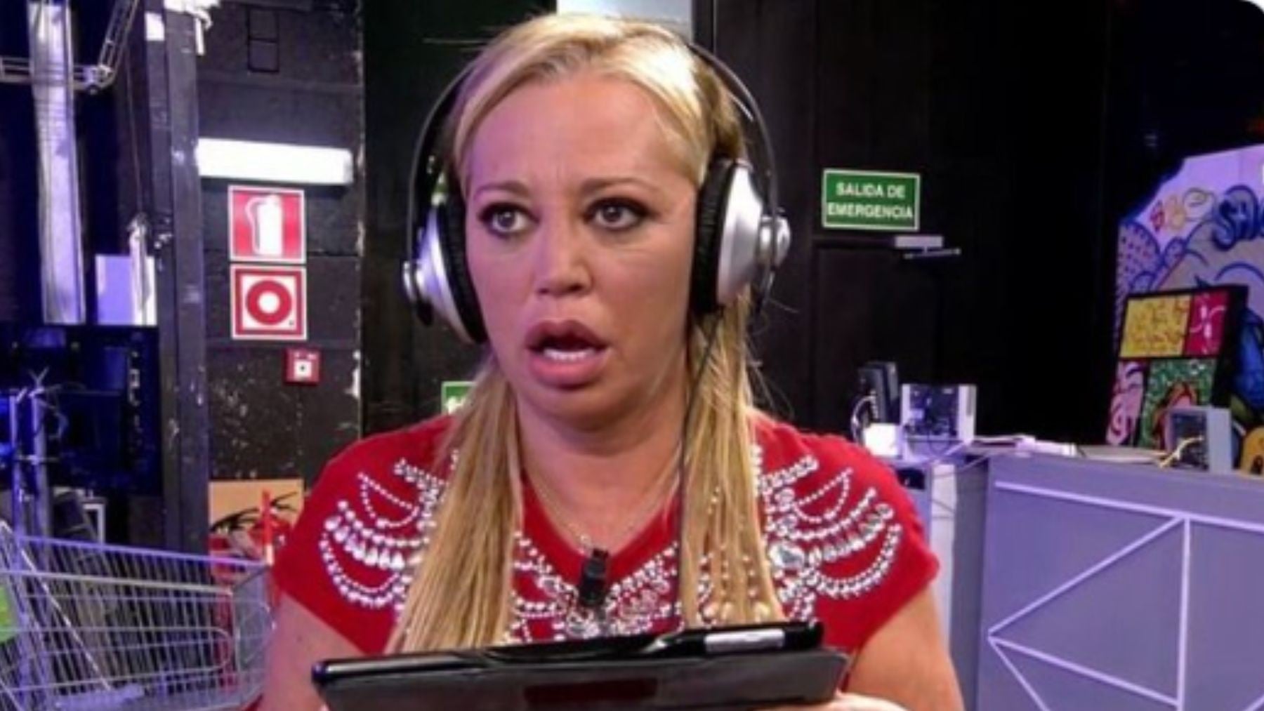 Belén Esteban en ‘Sálvame’.