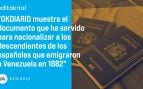 Sánchez hace españoles a los tataranietos de la goleta ‘Juanito’