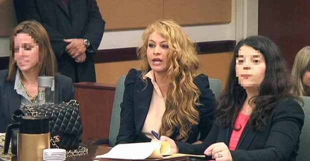 Paulina Rubio en un juicio por la custodia de su hijo. (Foto: Europa Press)
