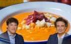 Jordi Cruz y Pepe Rodríguez coinciden: «El salmorejo no lleva agua, sino 1 kg de tomates, 200 g de pan y 100 ml de aceite»