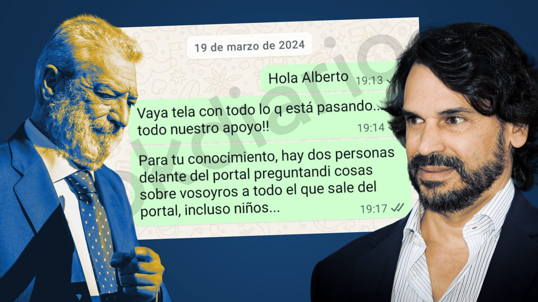 González Amador aporta a la juez chats que demuestran que los periodistas que denuncian a MAR molestaron a menores