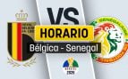 Bélgica Senegal horario