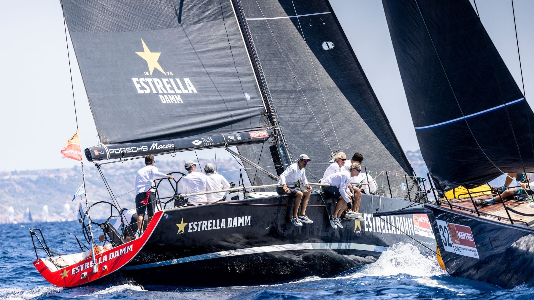 El DK46 ‘Estrella Damm’ de Nacho Montes, en la pasada edición de la Copa del Rey Mapfre. FOTO: María Muiña