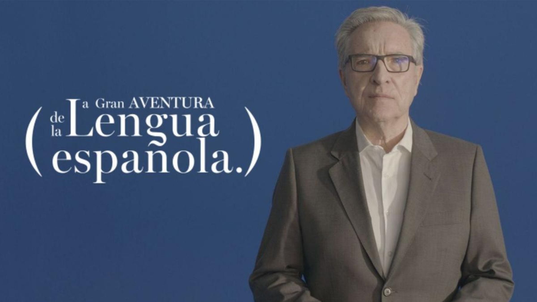 Iñaki Gabilondo, conductor del documental ‘La gran aventura de la Lengua española’. (RTVE)