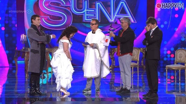 Jesulin de Ubrique, María José Campanario, Ángel Llácer, Flo y Manel Fuentes en Tu cara me suena (Atresmedia).